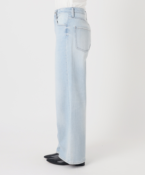 Healthy denim（ヘルシーデニム）の「Healthy Denim/ヘルシーデニム SLOBE別注 PINK PEPPER（デニムパンツ・レディース・スカイブルー/ベージュ・23cm/24cm/25cm）」の8枚目の写真