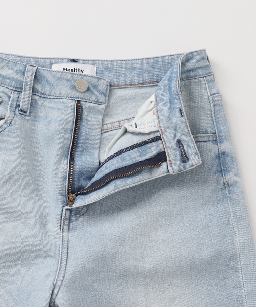 Healthy denim(ヘルシーデニム)の「Healthy Denim/ヘルシーデニム SLOBE別注 PINK PEPPER(デニムパンツ・レディース・スカイブルー/ベージュ・23cm/24cm/25cm)」の8枚目の写真