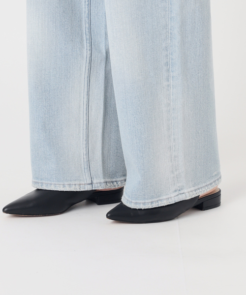 Healthy denim(ヘルシーデニム)の「Healthy Denim/ヘルシーデニム SLOBE別注 PINK PEPPER(デニムパンツ・レディース・スカイブルー/ベージュ・23cm/24cm/25cm)」の7枚目の写真