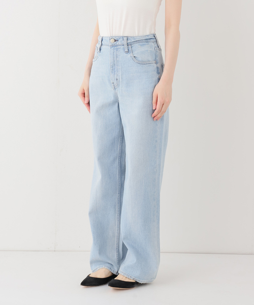 Healthy denim(ヘルシーデニム)の「Healthy Denim/ヘルシーデニム SLOBE別注 PINK PEPPER(デニムパンツ・レディース・スカイブルー/ベージュ・23cm/24cm/25cm)」の18枚目の写真
