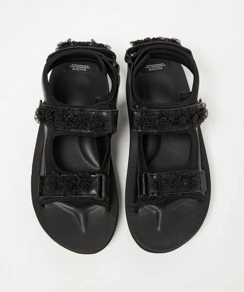 suicoke(スイコック)の「【別注】<SUICOKE>WAS フラワー サンダル(サンダル・レディース・ブラック・4/5/6/7)」の8枚目の写真