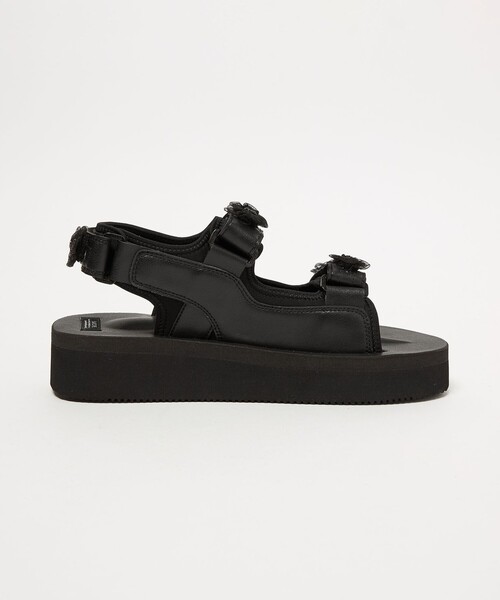 suicoke(スイコック)の「【別注】<SUICOKE>WAS フラワー サンダル(サンダル・レディース・ブラック・4/5/6/7)」の7枚目の写真