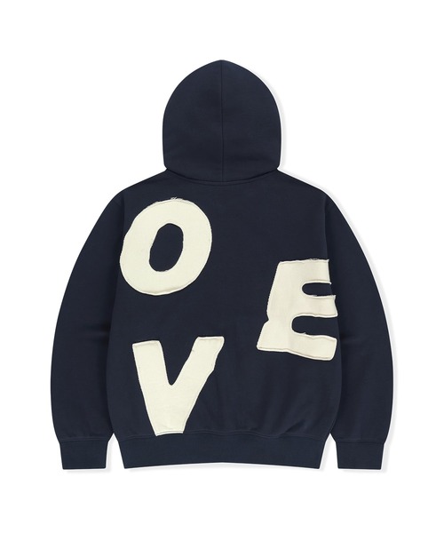 SUNLOVE(サンラブ)の「Capital Zip Up Hoodie(パーカー・レディース・ブラック/バーガンディー/マスタード/ネイビー/ブルー・S/M/L/XL)」の12枚目の写真