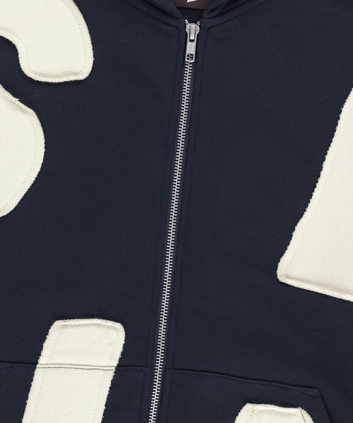 SUNLOVE(サンラブ)の「Capital Zip Up Hoodie(パーカー・レディース・ブラック/バーガンディー/マスタード/ネイビー/ブルー・S/M/L/XL)」の13枚目の写真
