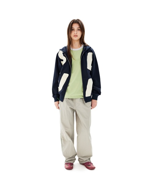SUNLOVE(サンラブ)の「Capital Zip Up Hoodie(パーカー・レディース・ブラック/バーガンディー/マスタード/ネイビー/ブルー・S/M/L/XL)」の16枚目の写真