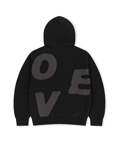 SUNLOVE(サンラブ)の「Capital Zip Up Hoodie(パーカー・レディース・ブラック/バーガンディー/マスタード/ネイビー/ブルー・S/M/L/XL)」の6枚目の写真