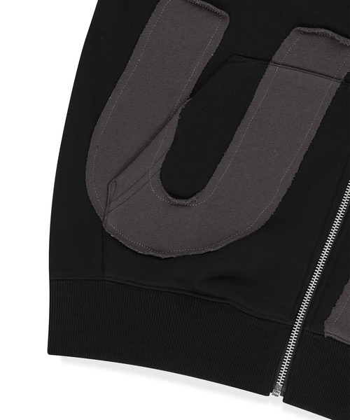 SUNLOVE(サンラブ)の「Capital Zip Up Hoodie(パーカー・レディース・ブラック/バーガンディー/マスタード/ネイビー/ブルー・S/M/L/XL)」の8枚目の写真