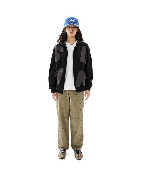 SUNLOVE(サンラブ)の「Capital Zip Up Hoodie(パーカー・レディース・ブラック/バーガンディー/マスタード/ネイビー/ブルー・S/M/L/XL)」の10枚目の写真
