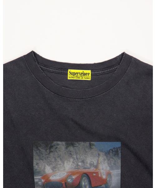 SUPERVELOCE（スーパー ベローチェ）の「Miglia Legend Series T-shirt Acid Black（Tシャツ/カットソー・メンズ・その他・MEDIUM/LARGE/X-LARGE）」の3枚目の写真