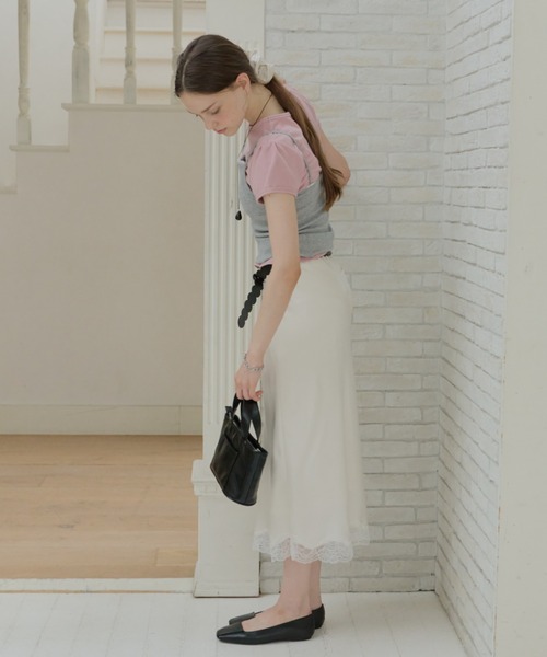 GIUNON(ジウノン)の「pastel stripe scrunchie / パステルストライプシュシュ(シュシュ・レディース・ピンク/ブルー/ベージュ/ライトブルー・FREE)」の12枚目の写真