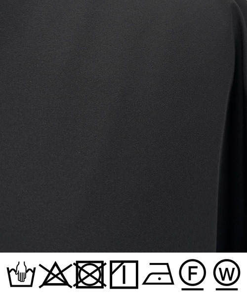 Lo-Fi(ローファイ)の「【セットアップ可能】裾ドロスト付きフレンチスリーブプルオーバー(Tシャツ/カットソー・レディース・ブラック・M)」の18枚目の写真