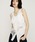 SLY�i�X���C�j�́uASYMMETRY PATCHWORK LACE GILET �A�V�����g���[�p�b�`���[�N���[�X�W�� �t�� �ĕ��i�V���c/�u���E�X�j�v�b�I�t�z���C�g
