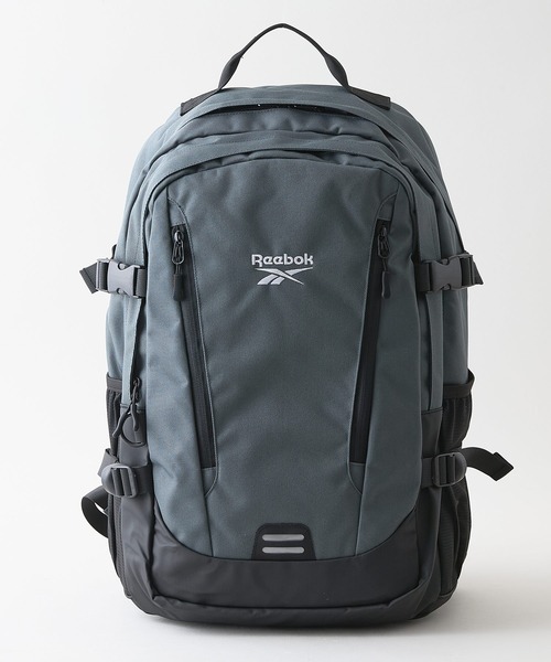Reebok(リーボック)の「【Reebok/リーボック】【通勤・通学にちょうどいい27L A4サイズ対応】マルチポケットバックパック PC収納ポケット付き スポーツ ジム ストリート スポーティー リュック(バックパック/リュック・メンズ・チャコールグレー/アイボリー/ブラック・FREE)」の6枚目の写真