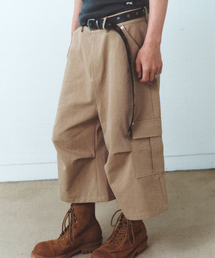 DRUNKTXT（ドランクテキスト）の「Rivet Twill Washing Capri Pants Beige（その他パンツ）」