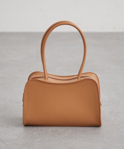 mystic(ミスティック)の「WハンドルモチーフBAG(ハンドバッグ・レディース・ブラック/キャメル・ONE SIZE)」の9枚目の写真