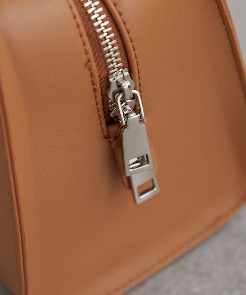 mystic(ミスティック)の「WハンドルモチーフBAG(ハンドバッグ・レディース・ブラック/キャメル・ONE SIZE)」の12枚目の写真