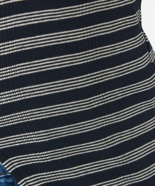 MILLER(ミラー)の「【Robert P.Miller / ロバートピーミラー】Prib Slit PO パネルリブスリットカットソー/ロンT(Tシャツ/カットソー・レディース・ブラウン/ブラック・フリー)」の15枚目の写真