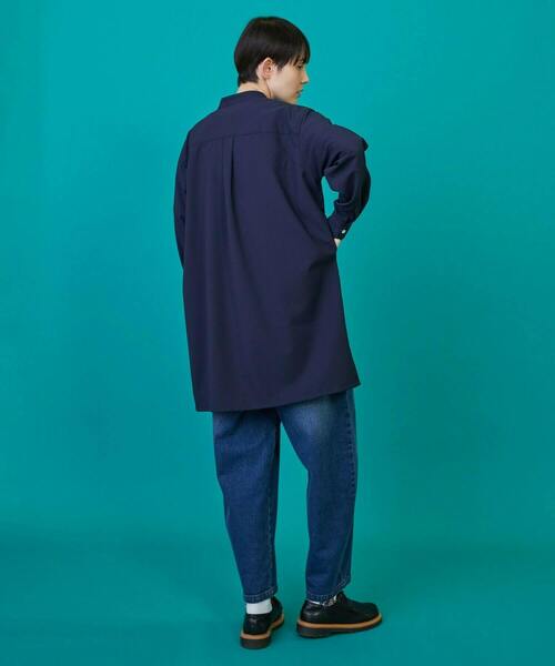 FRAPBOIS（フラボア）の「カーブデニム3 パンツ（その他パンツ・レディース・ブルー/ブラック・3/2/1/0）」の7枚目の写真