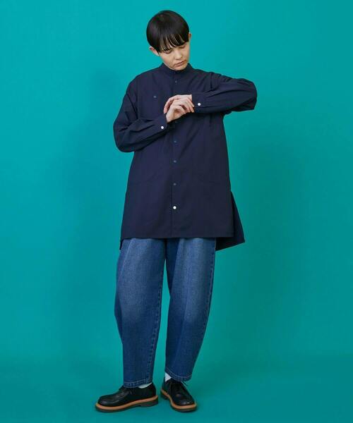 FRAPBOIS（フラボア）の「カーブデニム3 パンツ（その他パンツ・レディース・ブルー/ブラック・3/2/1/0）」の9枚目の写真