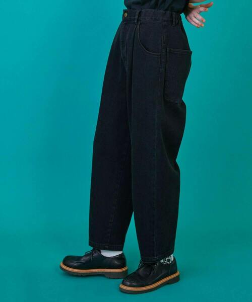 FRAPBOIS（フラボア）の「カーブデニム3 パンツ（その他パンツ・レディース・ブルー/ブラック・3/2/1/0）」の10枚目の写真