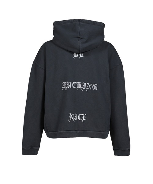 LOVE ME ZIP HOODIE（パーカー）｜JUN/NAKAYAMA（ジュンナカヤマ）の