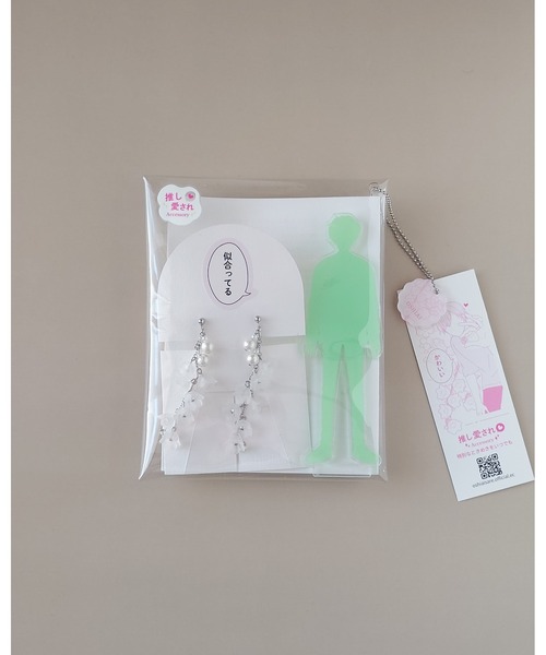 tone（トーン）の「【推しに愛されるアクセサリー】ゆらゆらすずらんの上品イヤリング（シルバー/サージカルステンレス）(MA)（イヤリング・メンズ・ホワイト・FREE）」の12枚目の写真