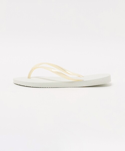 ODETTE E ODILE（オデットエオディール）の「＜Havaianas＞ slim（サンダル・レディース・ホワイト/ネイビー・22cm/23cm/24.5cm）」の2枚目の写真