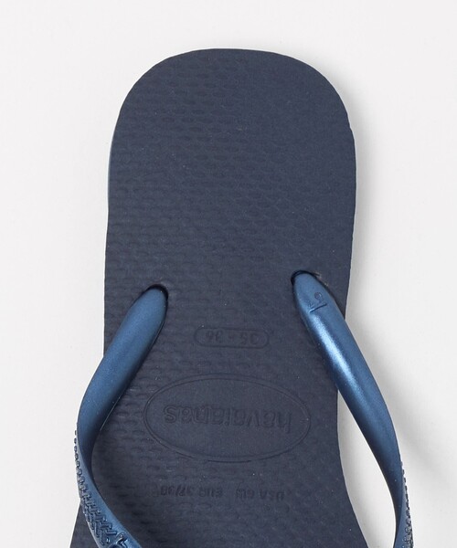 ODETTE E ODILE（オデットエオディール）の「＜Havaianas＞ slim（サンダル・レディース・ホワイト/ネイビー・22cm/23cm/24.5cm）」の11枚目の写真