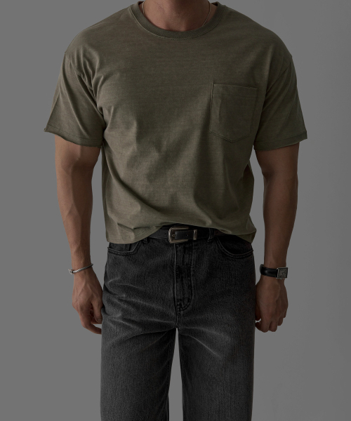 BOWLOW PRODUCT（バウロープロダクト）の「ウォッシュドカットオフクロップTシャツ[モカ]（Tシャツ/カットソー・メンズ・その他・MEDIUM/LARGE/X-LARGE）」の3枚目の写真