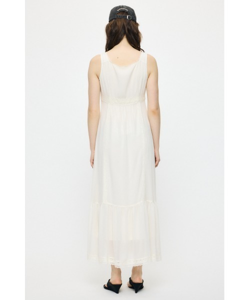 MOUSSY(マウジー)の「PIN TUCK CHIFFON マキシドレス(ワンピース・レディース・ブラウン/ブラック/アイボリー・1/2)」の11枚目の写真