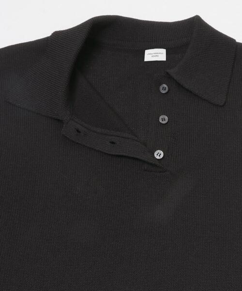 URBAN RESEARCH DOORS(アーバンリサーチドアーズ)の「『WEB限定』フレンチスリーブポロニット(ニット/セーター・レディース・ベージュ/レッド/ブラック・FREE)」の12枚目の写真