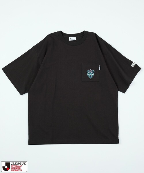 FREAK'S STORE(フリークスストア)の「J.LEAGUE × FREAK’S STORE 別注SUPPORTERS SHORT SLEEVE TEE 【アビスパ福岡】/ Jリーグ 別注 Tシャツ(Tシャツ/カットソー・メンズ・ホワイト/チャコールグレー・SMALL/MEDIUM/X-LARGE/LARGE)」の3枚目の写真