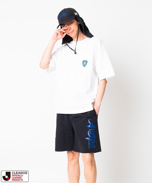 FREAK'S STORE(フリークスストア)の「J.LEAGUE × FREAK’S STORE 別注SUPPORTERS SHORT SLEEVE TEE 【アビスパ福岡】/ Jリーグ 別注 Tシャツ(Tシャツ/カットソー・メンズ・ホワイト/チャコールグレー・SMALL/MEDIUM/X-LARGE/LARGE)」の17枚目の写真