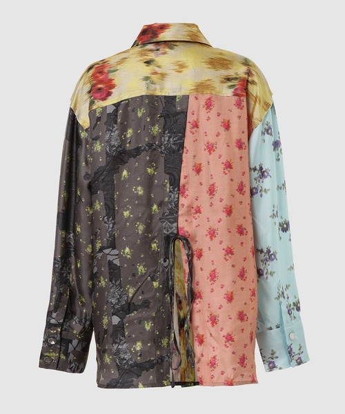 GANNI(ガニー)の「Multi Printed Silk Twill Long Sleeve Shirt(シャツ/ブラウス・レディース・その他1・36/38)」の7枚目の写真