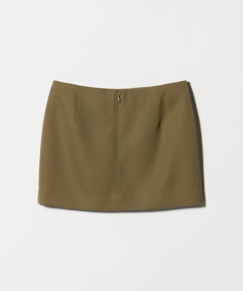 H　BEAUTY&YOUTH UNITED ARROWS（エイチビューティーアンドユースユナイテッドアローズ）の「＜H＞ギャバクロス ミニスカート（スカート・レディース・モカ/ブラック・M/S）」の7枚目の写真