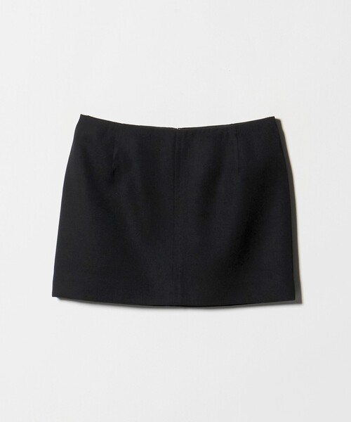 H　BEAUTY&YOUTH UNITED ARROWS（エイチビューティーアンドユースユナイテッドアローズ）の「＜H＞ギャバクロス ミニスカート（スカート・レディース・モカ/ブラック・M/S）」の14枚目の写真