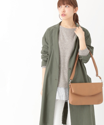 earth music&ecology | 【3/17放映！ヒルナンデス紹介】【2016Spring】ドロップショルダーロングチェスターコート(チェスターコート)