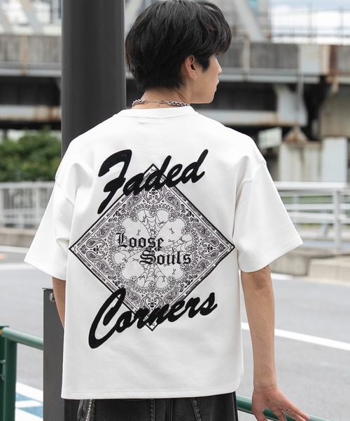 WEGO/【26年春夏新作】ペイズリーグラフィックBIG T（Tシャツ