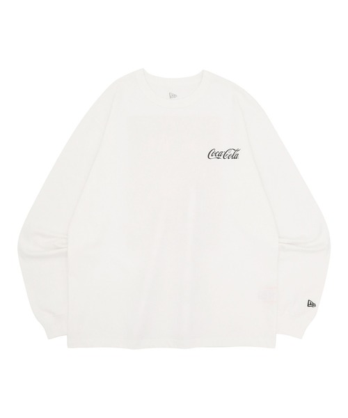NEW ERA(ニューエラ)の「ニューエラ 長袖Tシャツ ロンT コカコーラ(Tシャツ/カットソー・メンズ・ブラック/ホワイト・XXL/XL/L/M)」の1枚目の写真