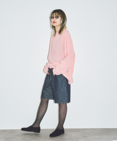CITYSHOP(シティーショップ)の「ASA/C BIO WASH ブラウス(シャツ/ブラウス・レディース・チャコールグレー/ブラック/ピンク・FREE)」の9枚目の写真