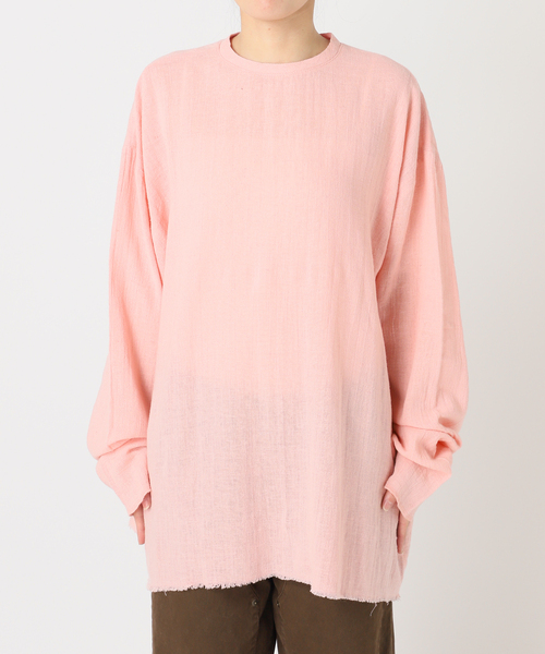 CITYSHOP(シティーショップ)の「ASA/C BIO WASH ブラウス(シャツ/ブラウス・レディース・チャコールグレー/ブラック/ピンク・FREE)」の12枚目の写真