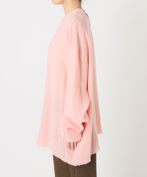 CITYSHOP(シティーショップ)の「ASA/C BIO WASH ブラウス(シャツ/ブラウス・レディース・チャコールグレー/ブラック/ピンク・FREE)」の13枚目の写真
