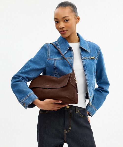 COACH(コーチ)の「チェルシーショルダーバッグ36(ショルダーバッグ・レディース・ブラウン系その他・ONE)」の4枚目の写真