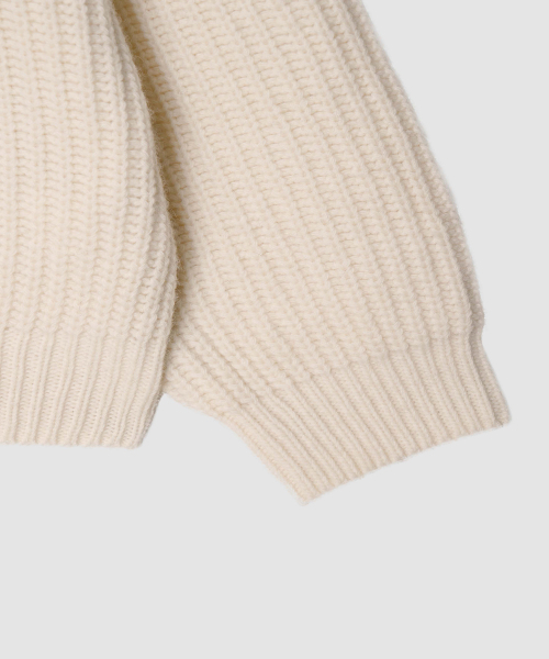 THE LILLE（ザ リル）の「Bony Loose-fit Cardigan_Ivory（ニット/セーター・レディース・その他・FREE）」の5枚目の写真