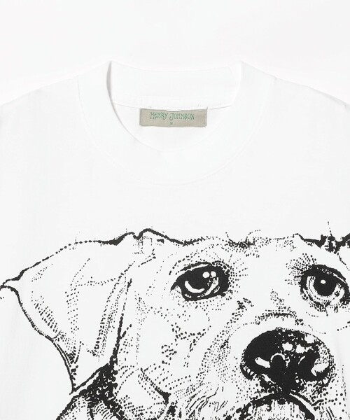 BEAMS T（ビームスティー）の「Henry Johnson / Power T-shirt（Tシャツ/カットソー・メンズ・ホワイト・M/XL/L）」の3枚目の写真