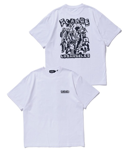 XLARGE(エクストララージ)の「CAVE S/S TEE(Tシャツ/カットソー・メンズ・ホワイト/ブラック/マスタード・XL/L/M/S)」の7枚目の写真