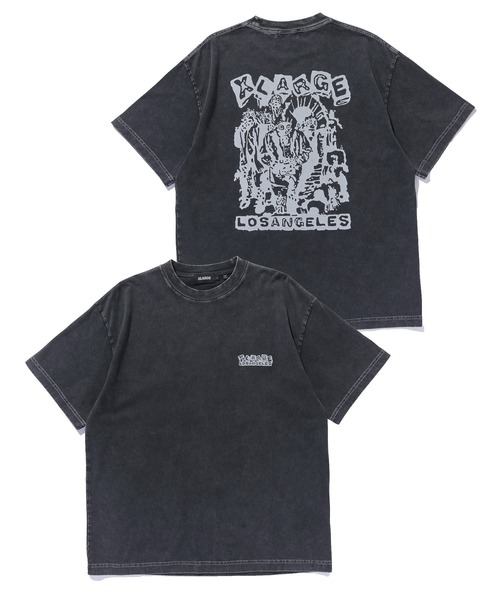XLARGE(エクストララージ)の「CAVE S/S TEE(Tシャツ/カットソー・メンズ・ホワイト/ブラック/マスタード・XL/L/M/S)」の6枚目の写真