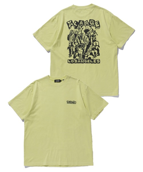 XLARGE(エクストララージ)の「CAVE S/S TEE(Tシャツ/カットソー・メンズ・ホワイト/ブラック/マスタード・XL/L/M/S)」の5枚目の写真