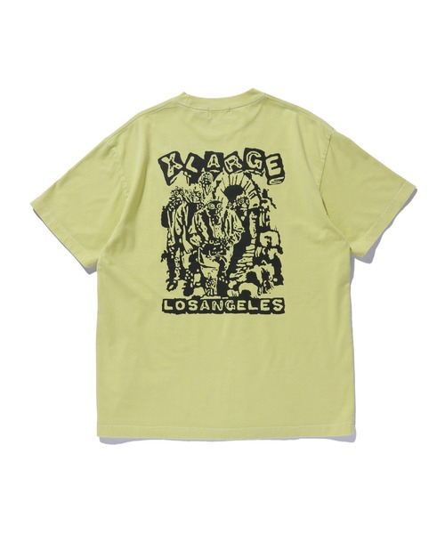 XLARGE(エクストララージ)の「CAVE S/S TEE(Tシャツ/カットソー・メンズ・ホワイト/ブラック/マスタード・XL/L/M/S)」の10枚目の写真