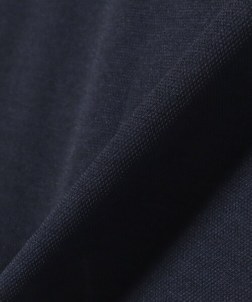 BEAMS GOLF（ビームスゴルフ）の「ORANGE LABEL / ネクタイモチーフ ライン ポロシャツ（ポロシャツ・レディース・ネイビー/ベージュ・MEDIUM/LARGE）」の17枚目の写真